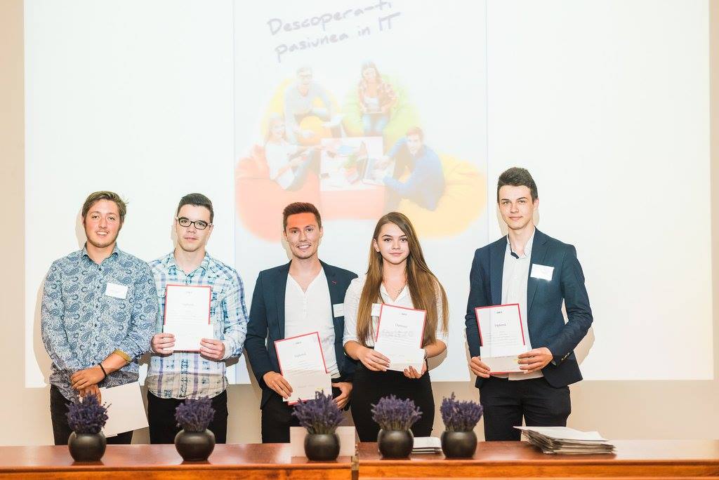 Winners of the program Discover Your Call in IT 2016
